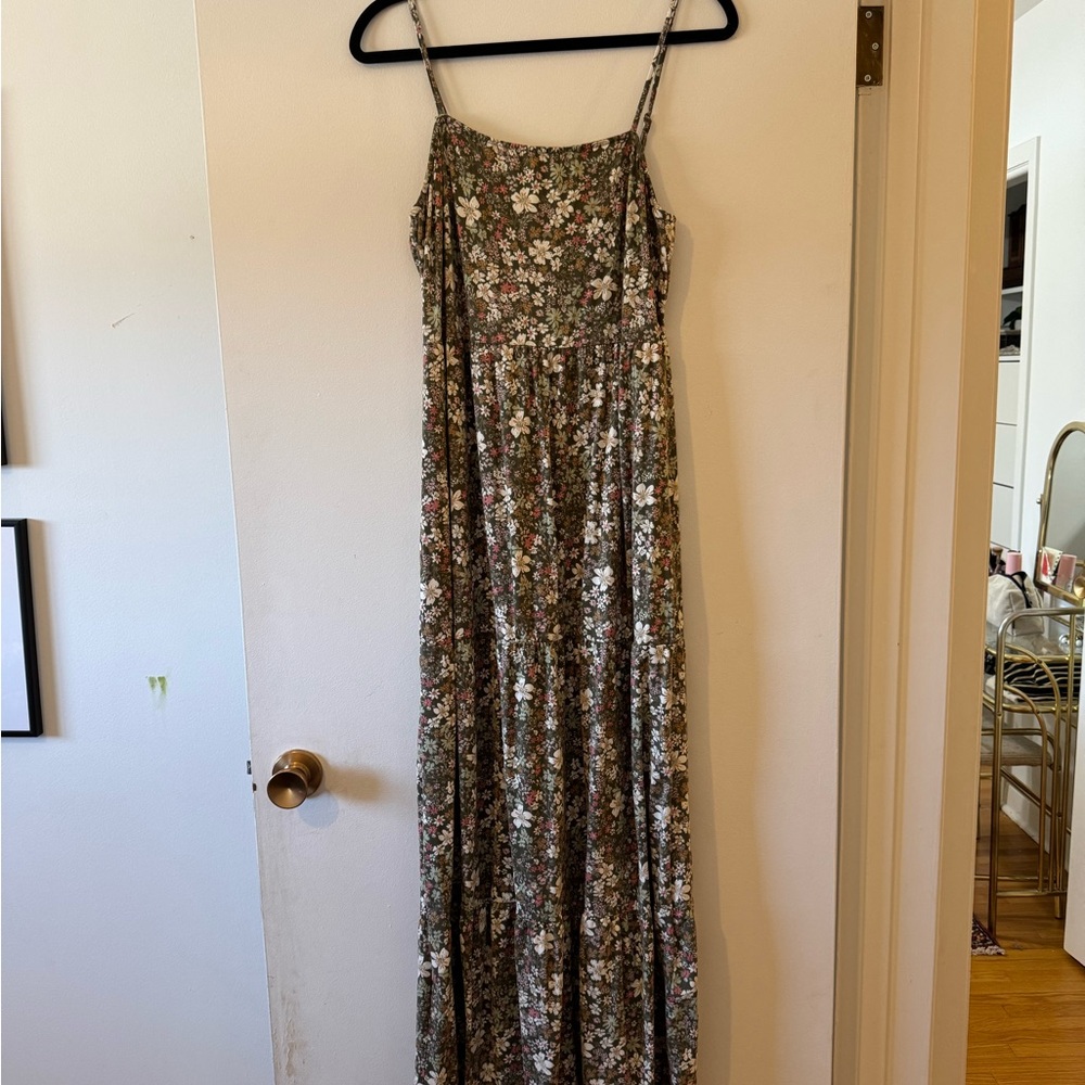 mySTYLE Floral Green Dress